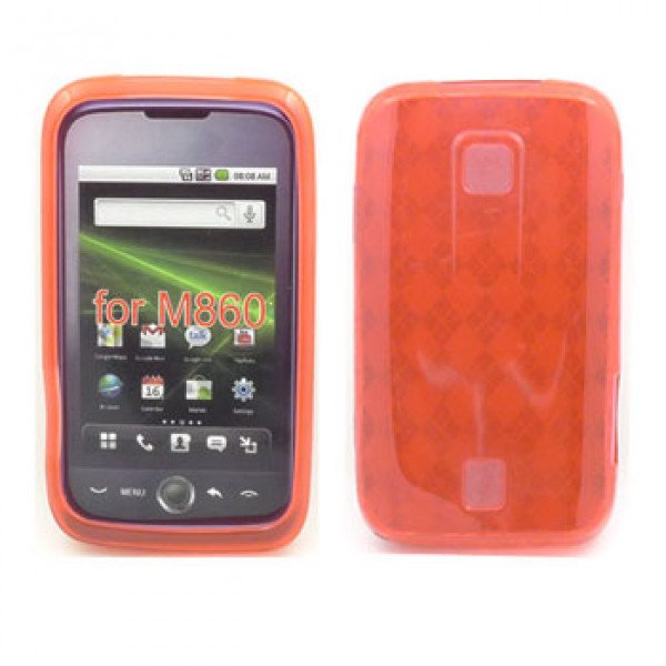 Wholesale Gel Case  for  HUAWEI Ascend M860 (Red)